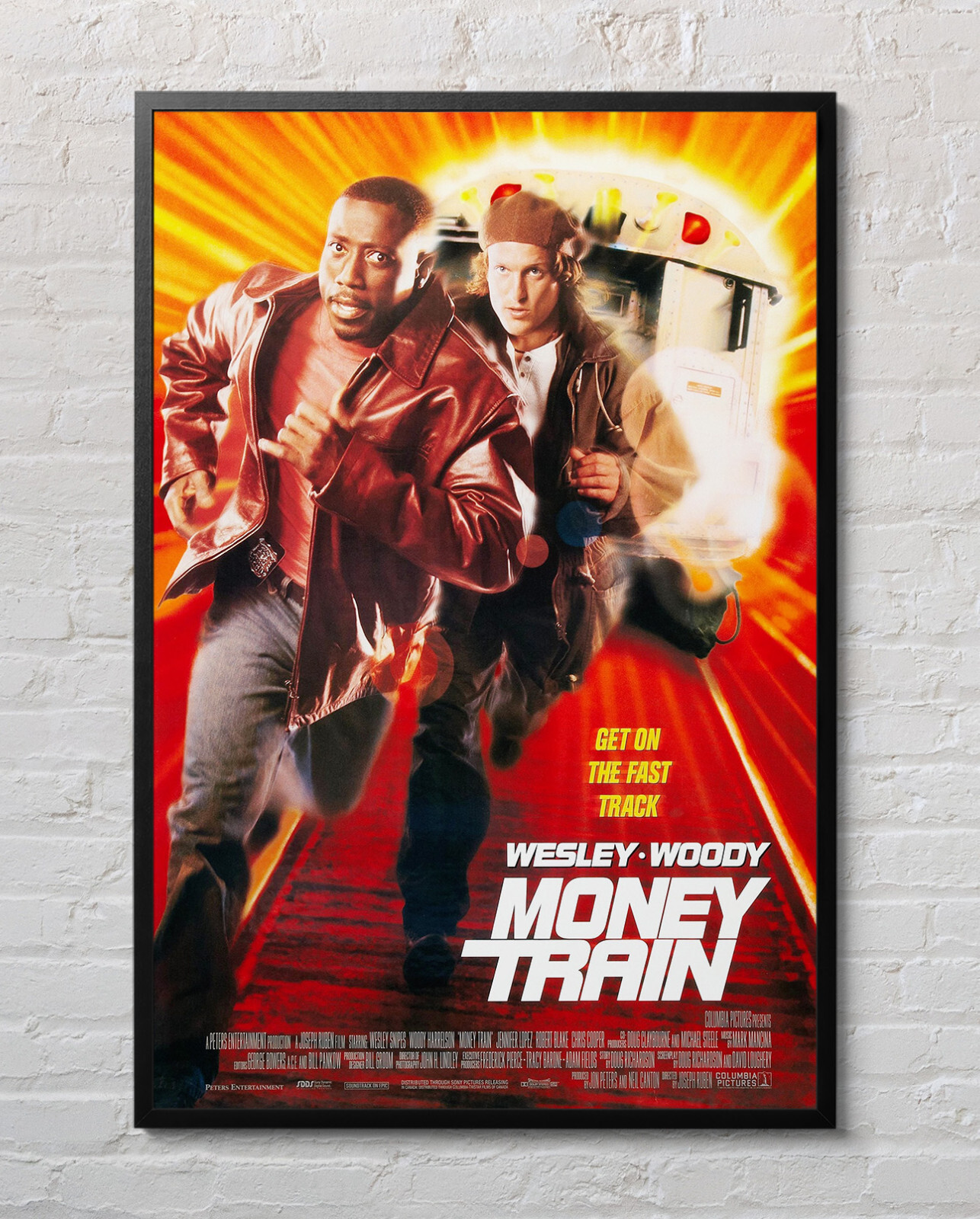 マネートレイン('95米) Movie Poster Money Train 1995 24x36 inch Glossy M9561 | eBay