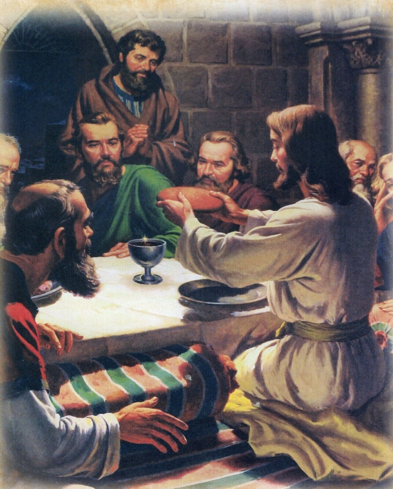 49×101 最後の晩餐 Last Supper タペストリー ラグ 49×101 最後の晩餐 Last Supper タペストリー ラグ