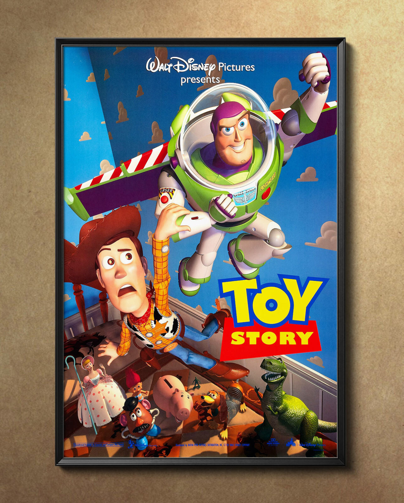 ラストワン賞PIXAR Toy Story Poster Figure PIXAR (ピクサー) TOY STORY ラストワン賞 ポスターフィギュア