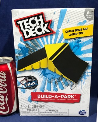 2 NEW Tech Deck BUILD A PARK Sets LAUNCH to QUARTER PIPE Kicker to 6 Stair Rail