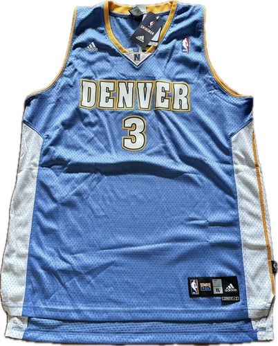 adidas Nuggets Iverson ユニフォームL adidas Allen Iverson Denver Nuggets Jersey Adult XL Blue