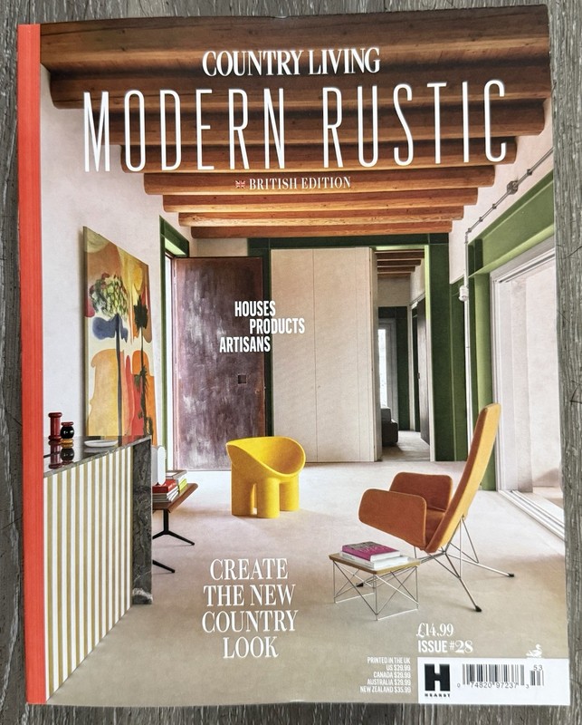 COUNTRY LIVING - MODERN RUSTIC - UK EDITION  -