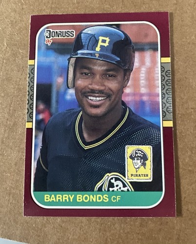 Donruss 1987 Opening Day Barry Bonds - Johnny Ray Error Card