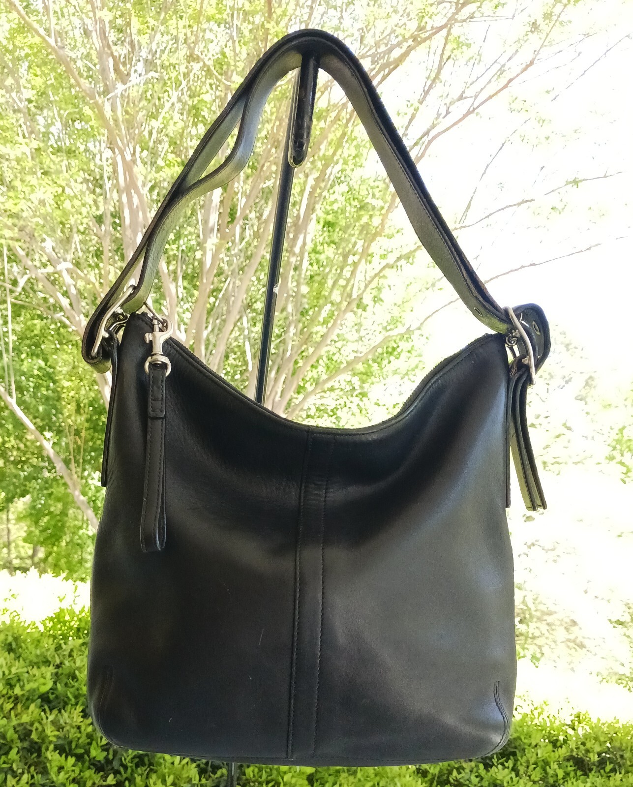 バッグ New Vintage Coach Cabin Bag Small Black Vintage Mini Coach 9301 in Black Small - Etsy