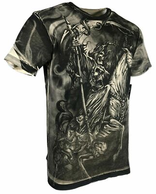 Xtreme Couture Affliction Men's T-Shirt DARK HORSE Skull Tattoo Biker S-5XL