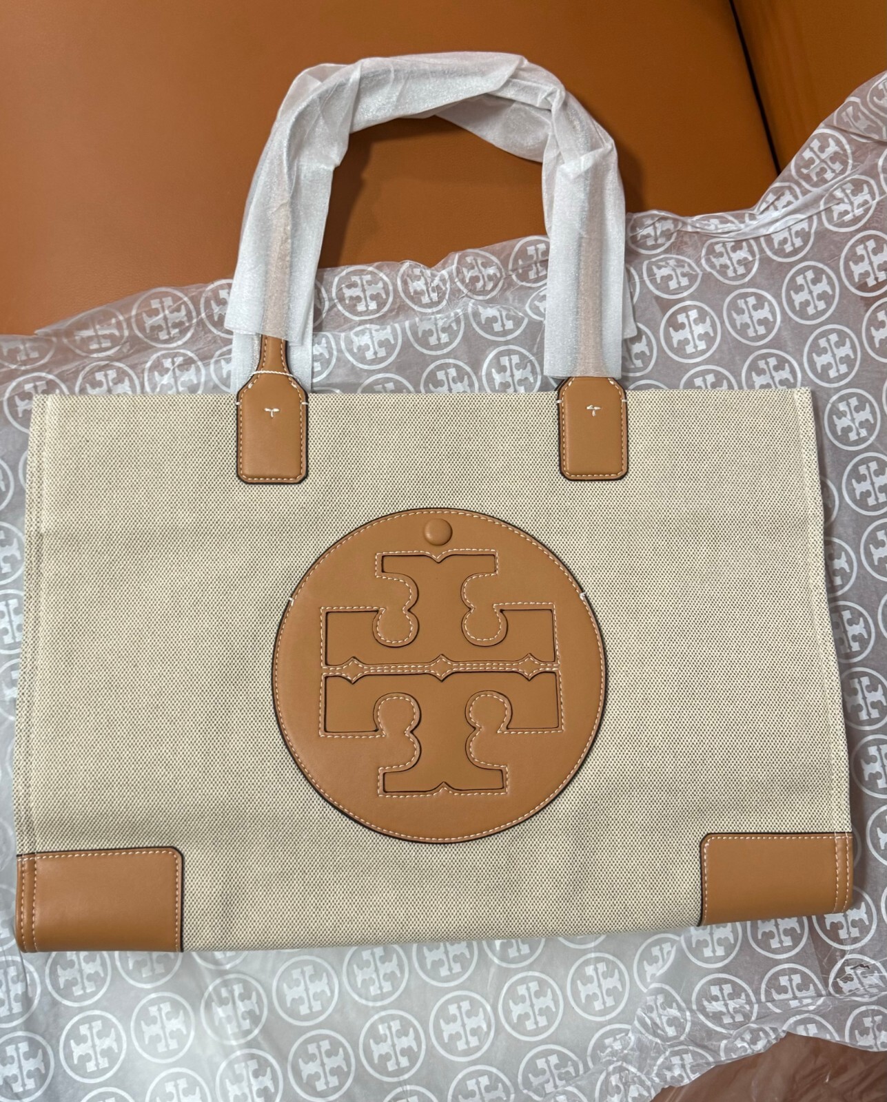 ☆☆Tory Burch☆☆ Tory Burch Ella Canvas Tote Bag 148792 27 Ella Canvas Tote: Women's Designer Tote Bags | Tory Burch