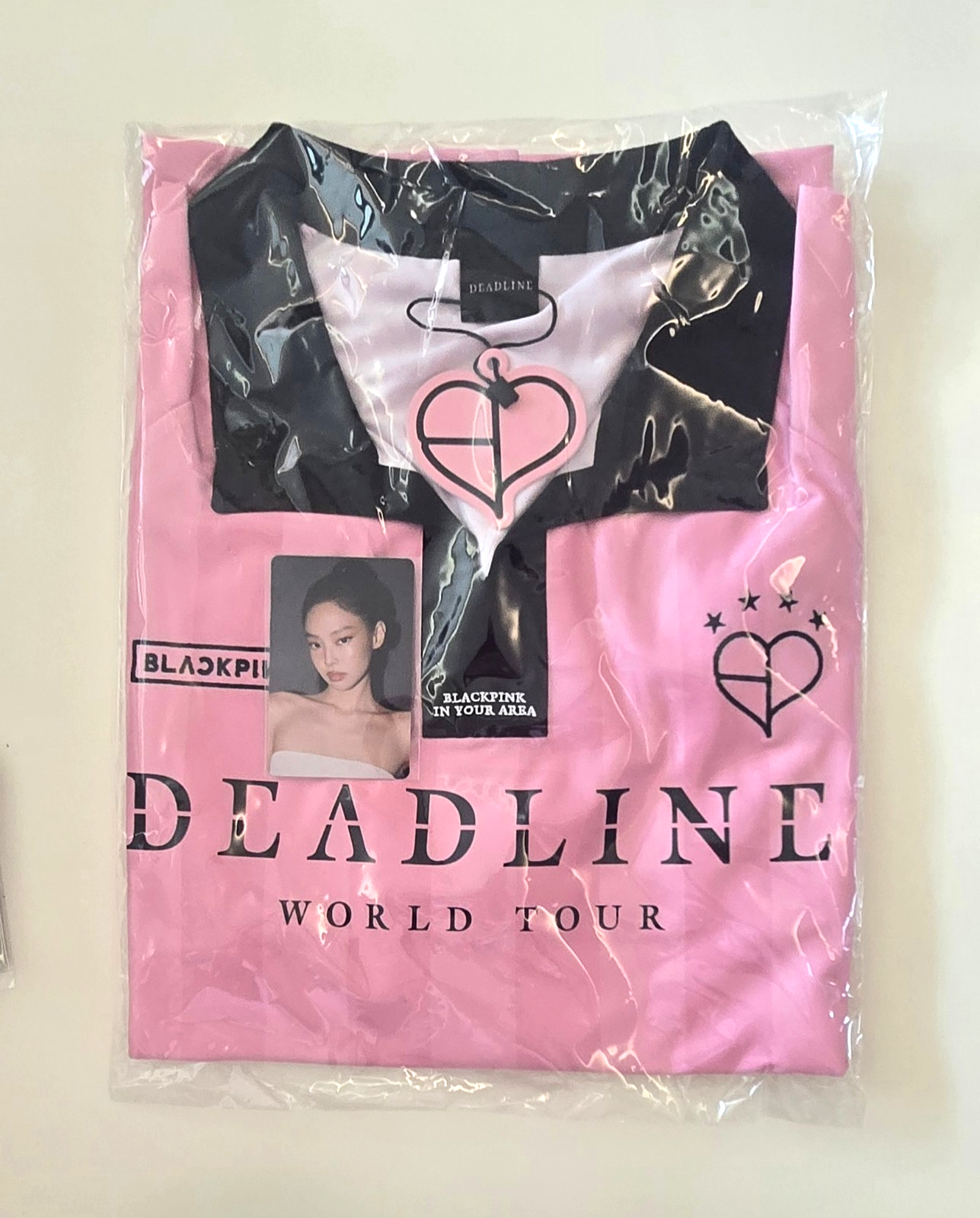 BLACKPINK DEADLINE WORLD TOUR トレカ　JENNIE BLACKPINK JENNIE Deadline World Tour Pop Up Store Photocard