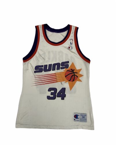 1990's Charles Barkley Vintage Champion Phoenix Suns #34 1990's Charles Barkley Vintage Champion Phoenix Suns #34