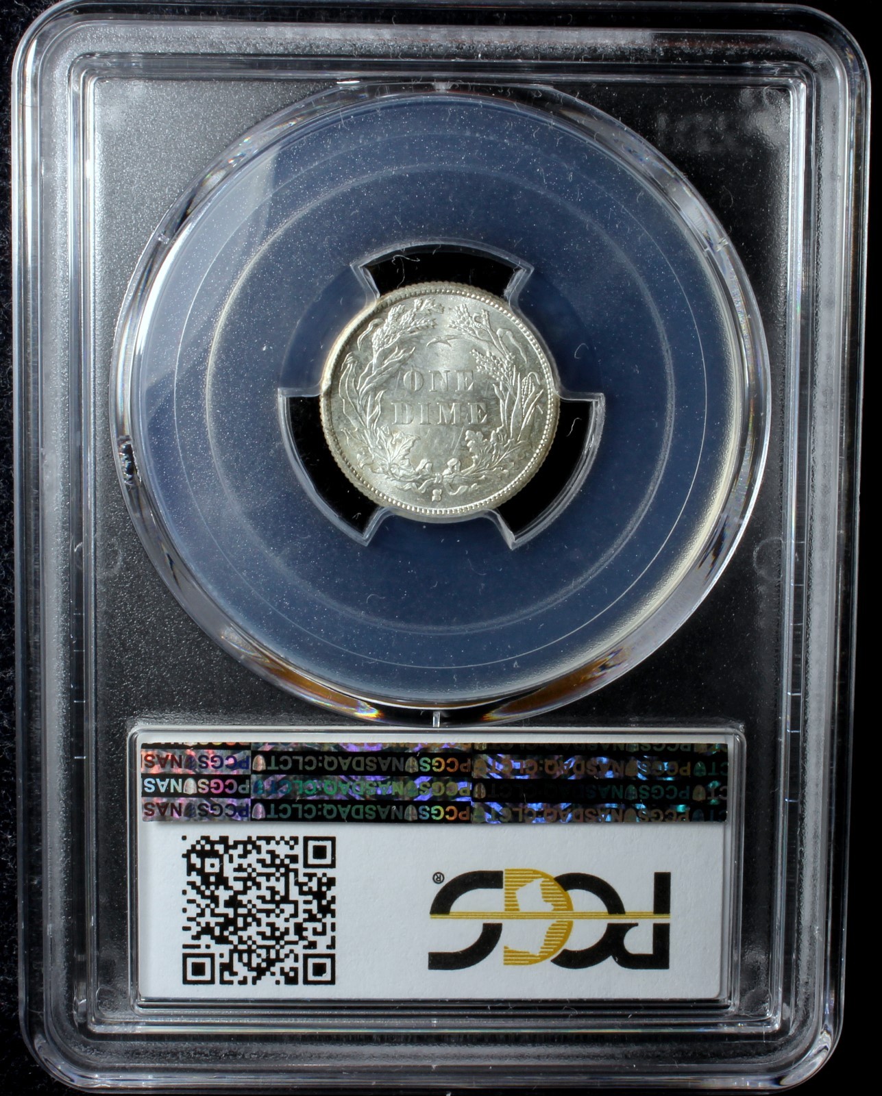 1891-S 10C LIBERTY SEATED DIME - PCGS MS-66 - BLAST WHITE