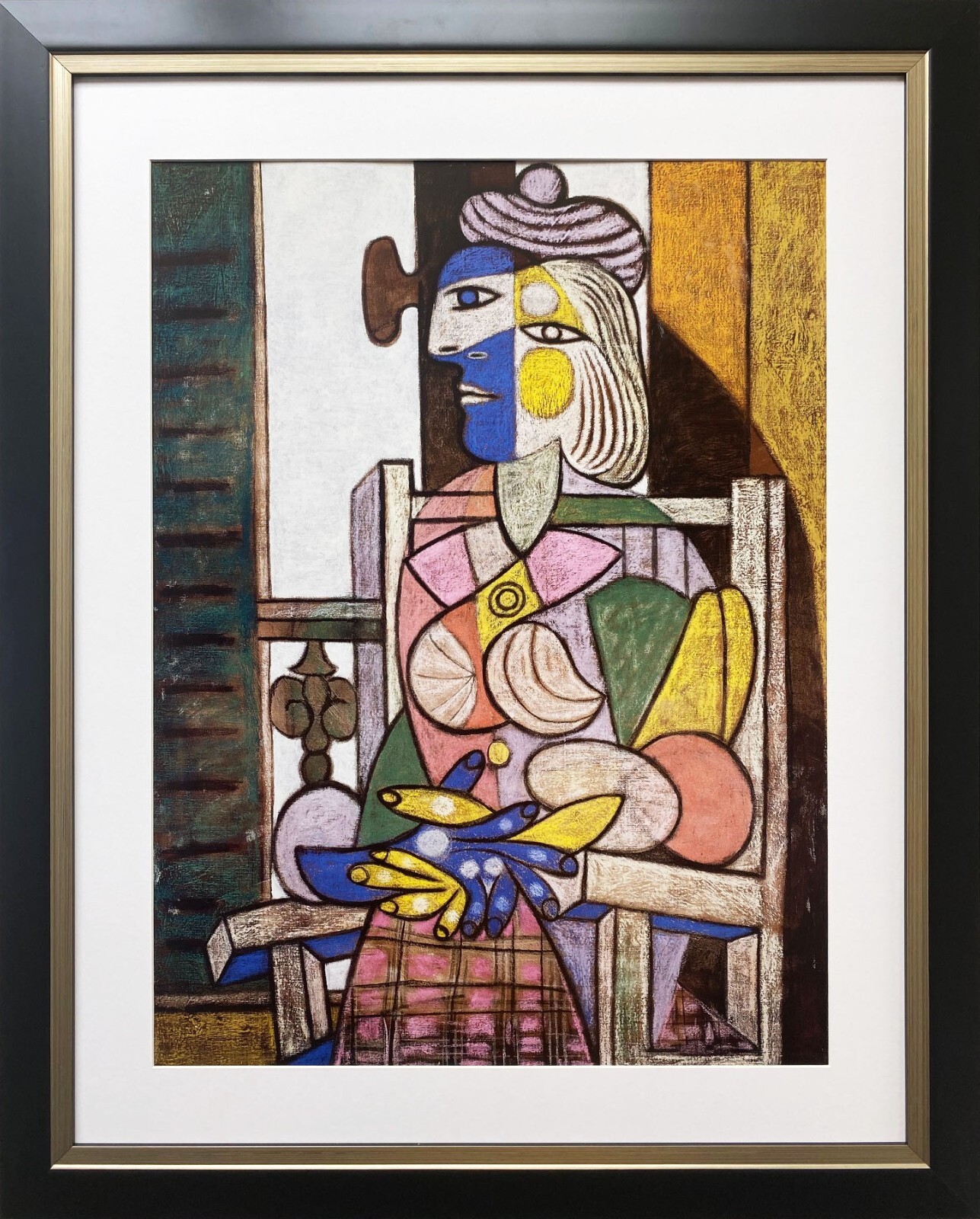 ルイ・ヴァルタ、FEMME ASSISE PRES DE LA FENETRE Pablo Picasso — Woman Sitting Near a Window (Femme Assise
