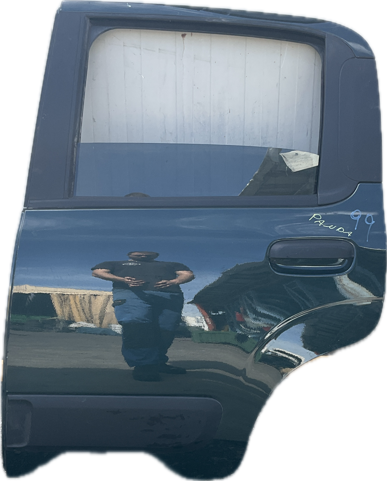 Porta portiera sportello posteriore sinistra per FIAT PANDA 2021 con fascia