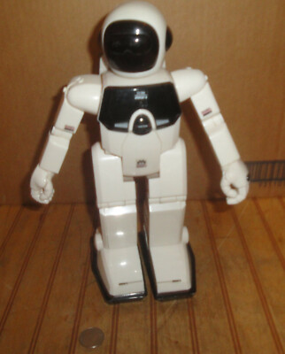 Vintage Silverlit Maxibot Max 1 GX 386 Programmable White 12'' Robot AS IS
