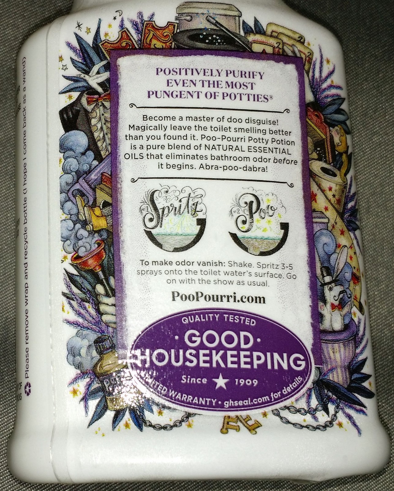 POO POURRI Before You Go Toilet Spray POTTY POTION 2oz Lavender,TeaTree,Rosemary