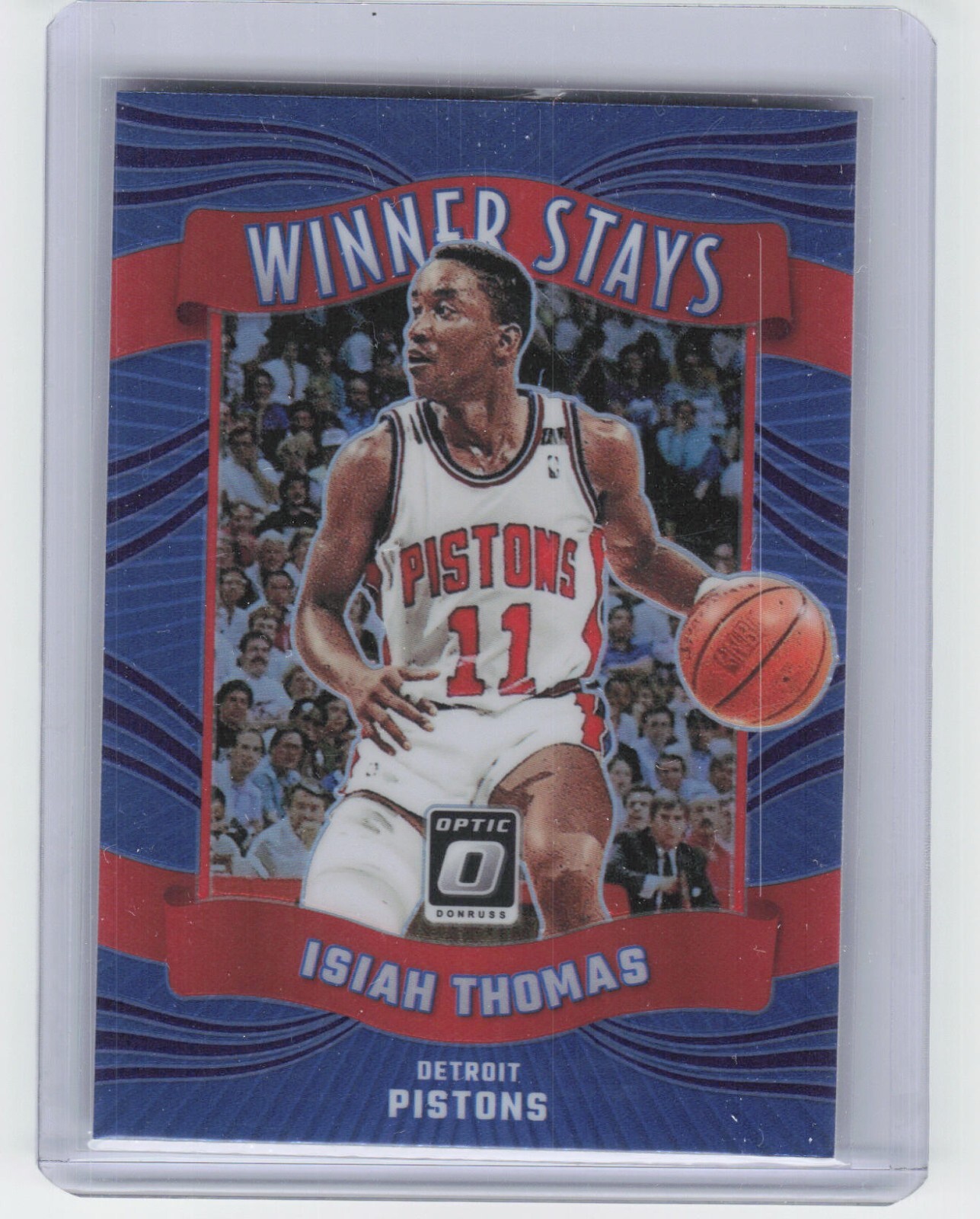 2023-24 Panini Donruss Optic Isiah Thomas #14 Winner Stays 2023-24 Panini Donruss Optic Isiah Thomas #14 Winner Stays