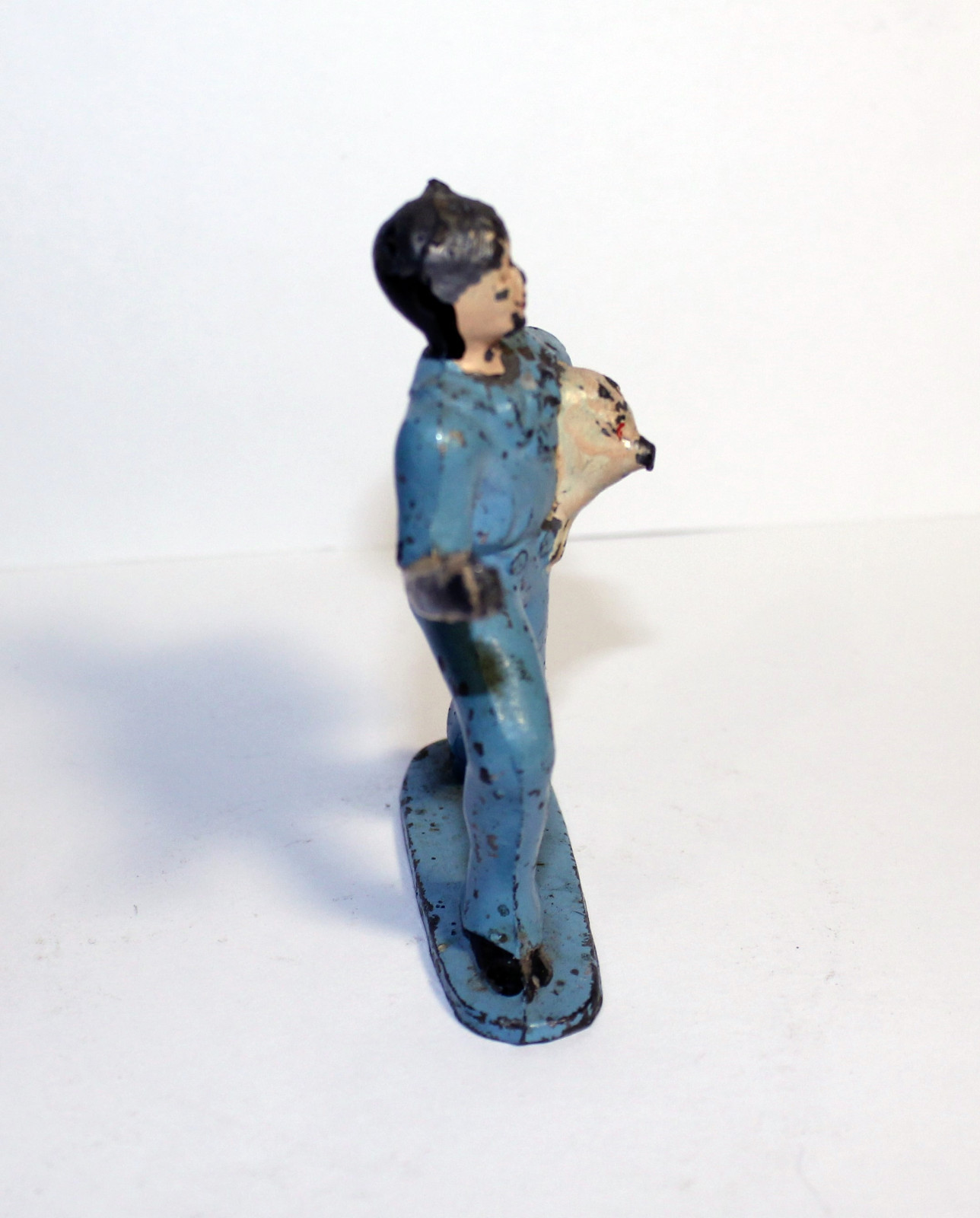 Vintage Tom Tom the Pipers Son, A Tommy Toy, Nursery Rhyme 1930s Toy, Lead Cast