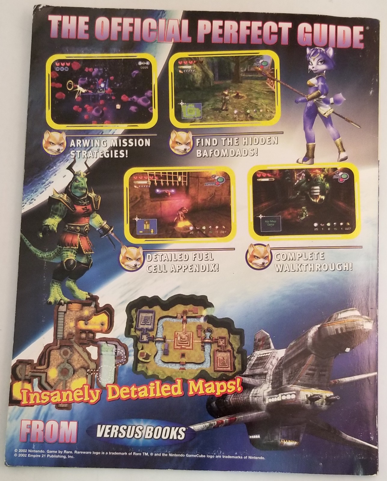 Lot of 3 Game Guides ~Super Mario Galaxy~Phantom Hourglass~Starfox Adventures~