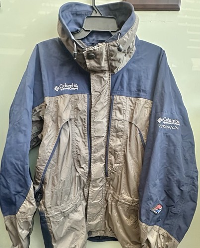 【美品 高機能】US Columbia TITANIUM OMNI-TECH Columbia Titanium Omni Tech Waterproof Breathable Mens