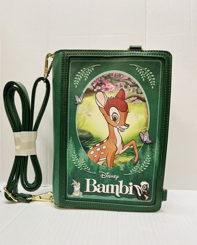 loungefly Disney バンビ リュック Loungefly Disney Bambi & Flower Field Forest Scene Mini