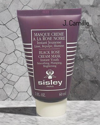 Sisley Paris Black Rose Cream Mask Instant Youth 2 oz/60 ml NEW SEALED tester