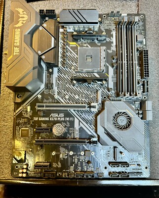 ASUS Tufgamingx570pluswi AMD Ryzen 3rd Am4 Processors CPNT W Dual NVMe M.2 USB