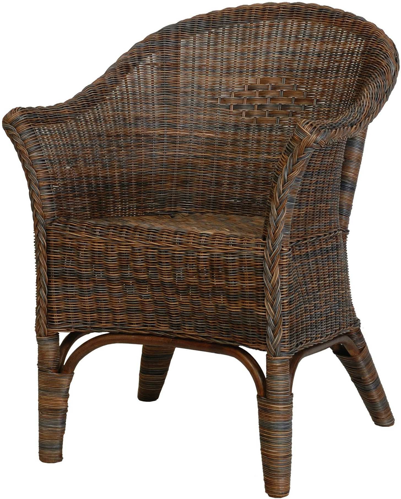 Rattansessel Natur Rattan Sessel Flechtsessel Korbsessel Rattanmöbel Mehrfarbig