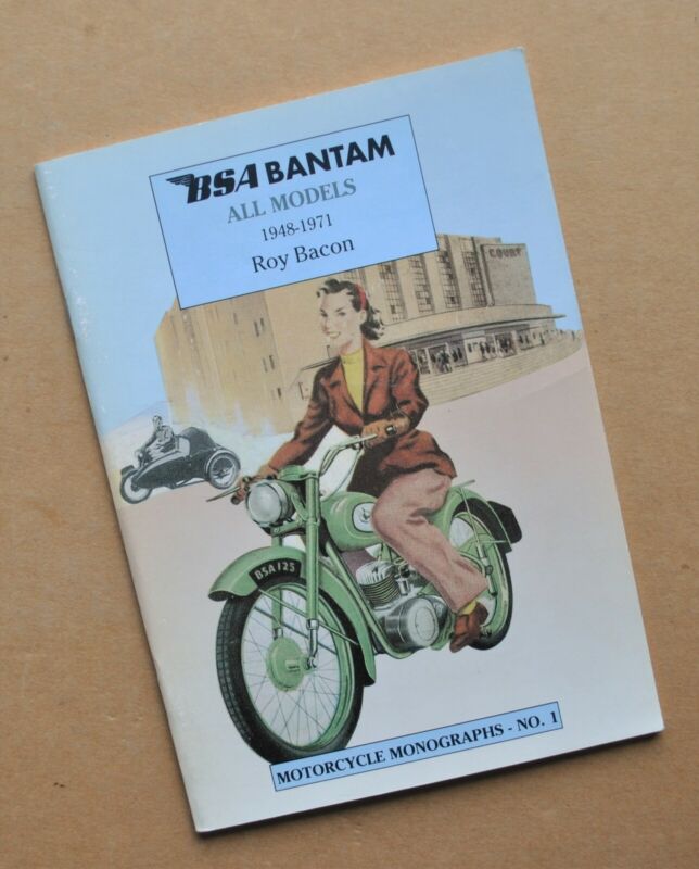 1948-1971 BSA Bantam Motorcycle Book Monographs Manual D1 D3 D5 D7 D14 Roy Bacon
