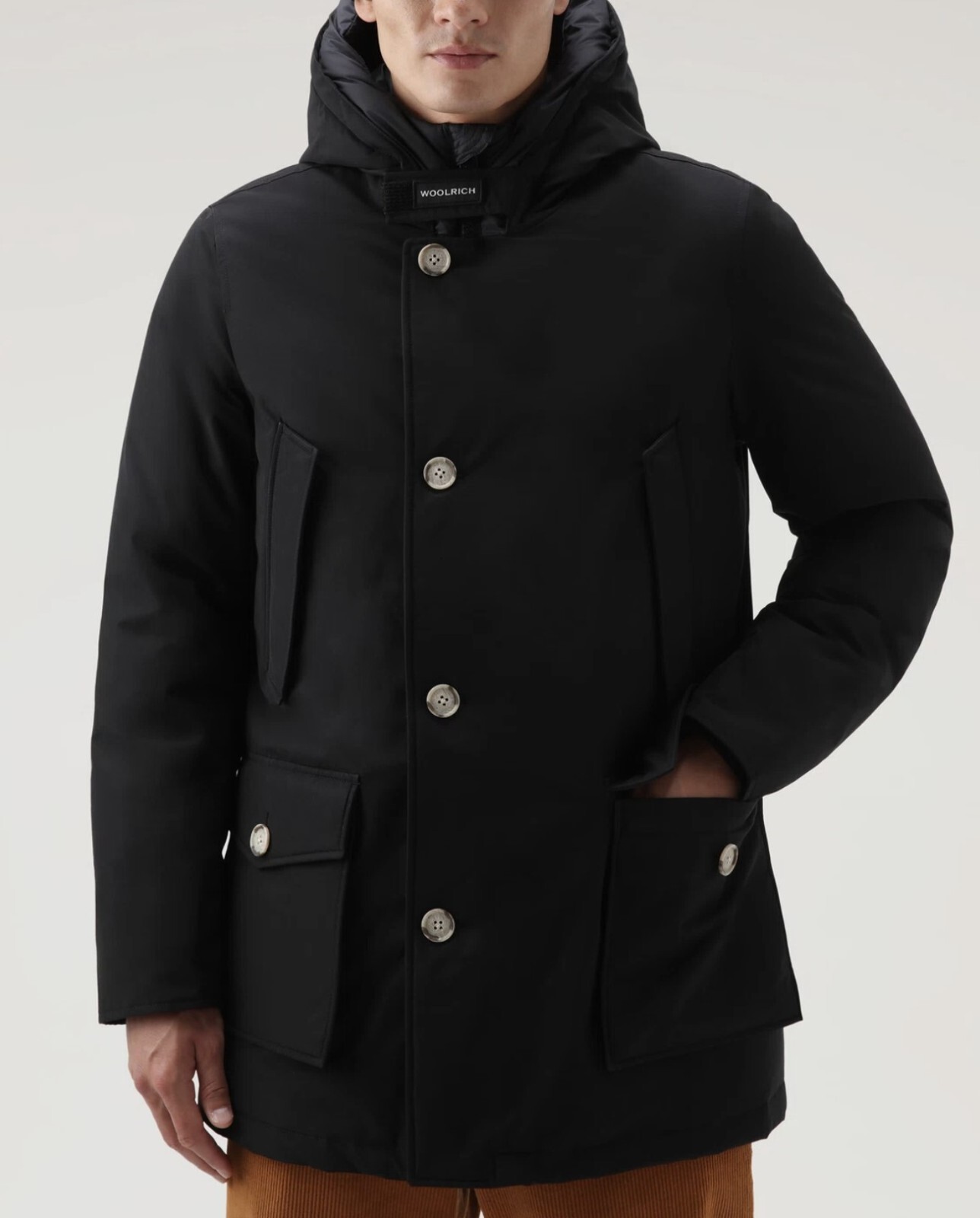 223 WOOLRICH Men's Arctic Down Parka in Ramar Cloth Size XL