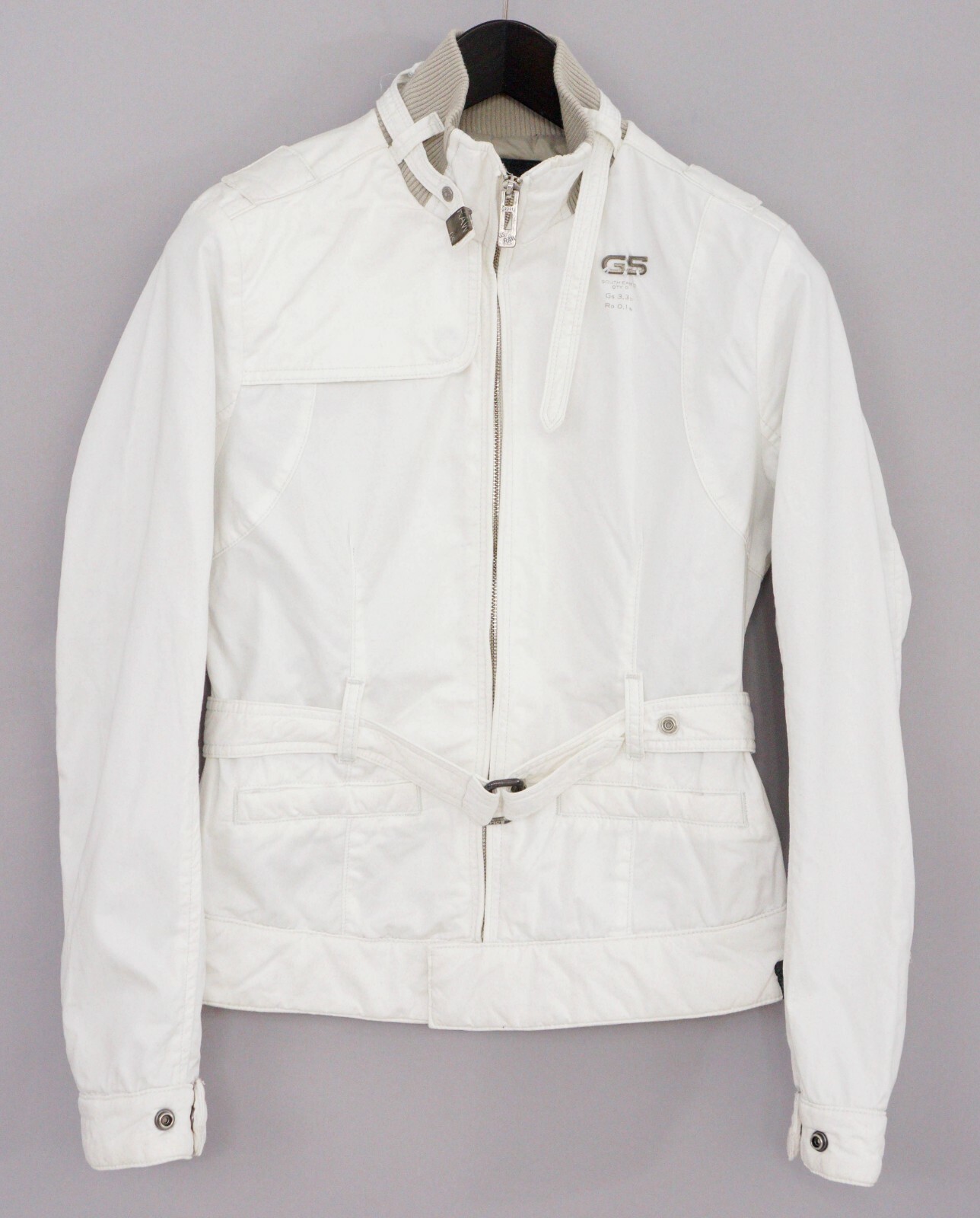 g star raw white jacket