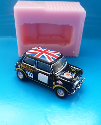 3d 4cm Mini Cooper Car Silicone Mould For Cake Toppers Chocolate Clay Etc Ebay