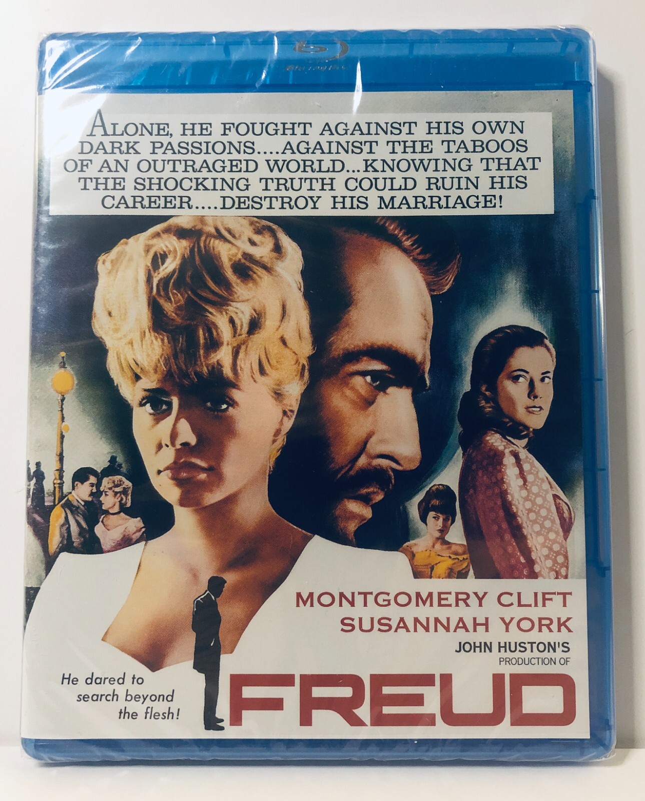 Freud (Blu-ray, 1962) NEW SEALED Montgomery Clift John