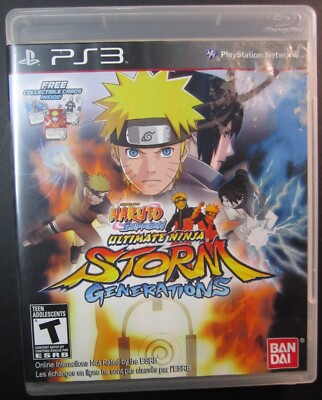 Naruto Shippuden: Ultimate Ninja Storm Generations PlayStation 3 PS3 Free Ship