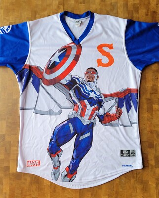Ot Sports Jersey - Syracuse Mets - #23 - Size 46 - Marvel - Game Worn - Signed