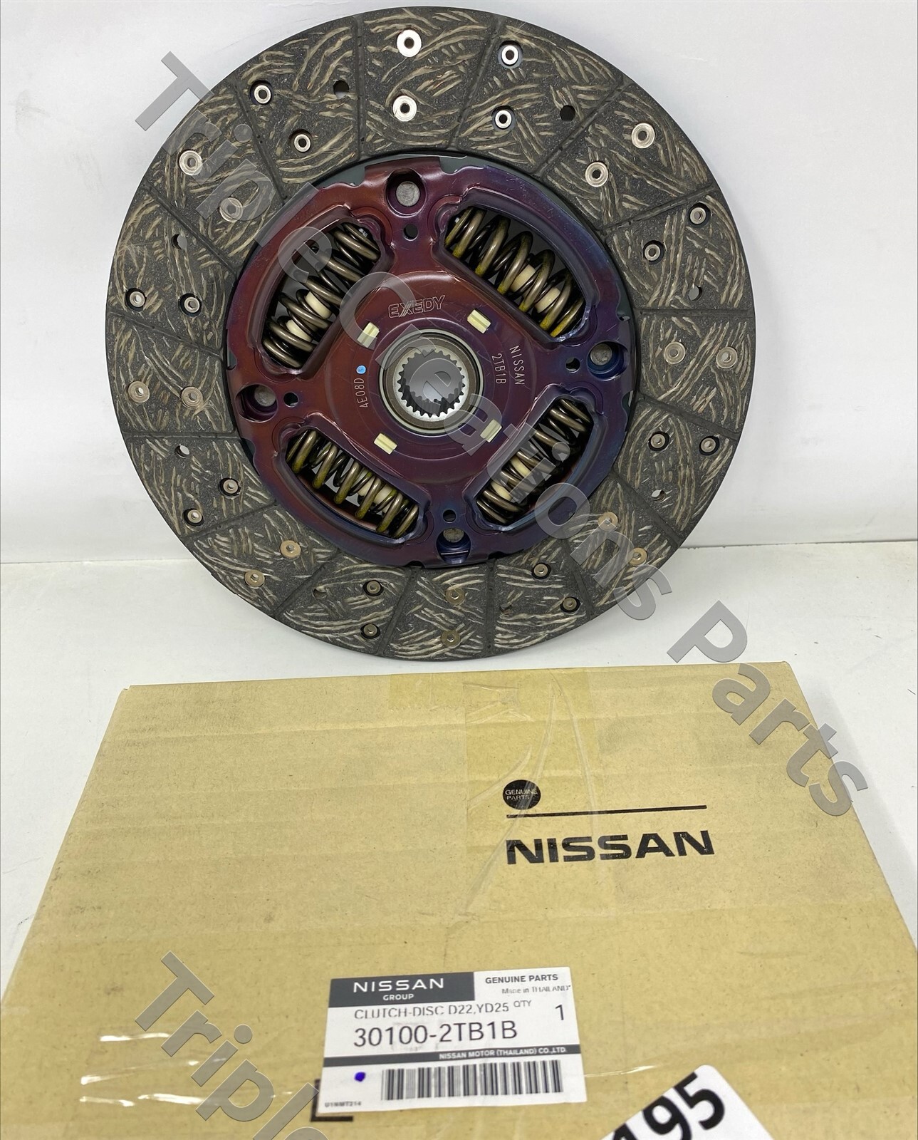 Genuine Nissan OEM 30100-2TB1B DISC ASSY-CLUTCH 301002TB1B