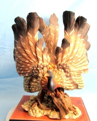 Rare Great Argus Pheasant Giuseppe Armani Figurine 717/s 82/3000