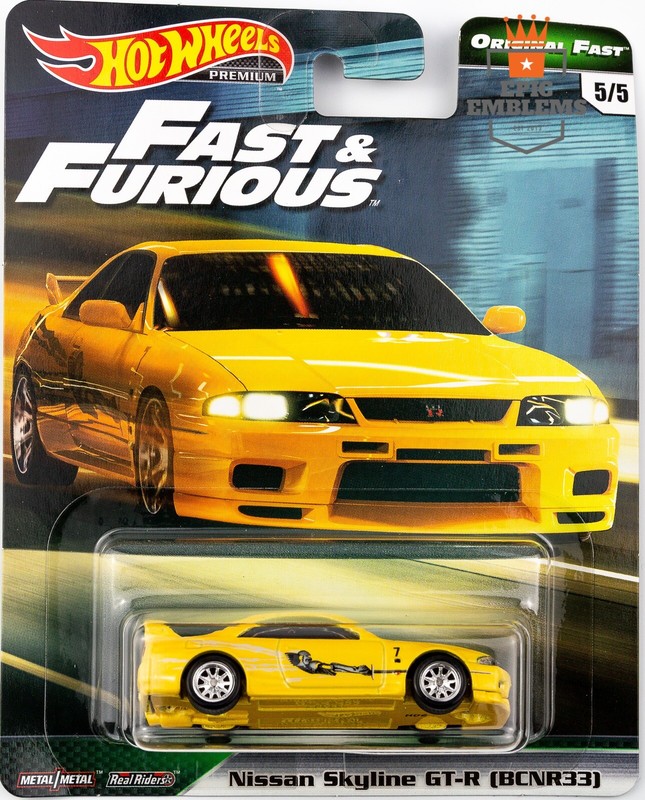 Cars Trucks Vans Toys Hobbies Hot Wheels Premiun Fast Furious Nissan Skyline Gt R R33 Yellow B Case Suvidhadiagnosticcentre Com