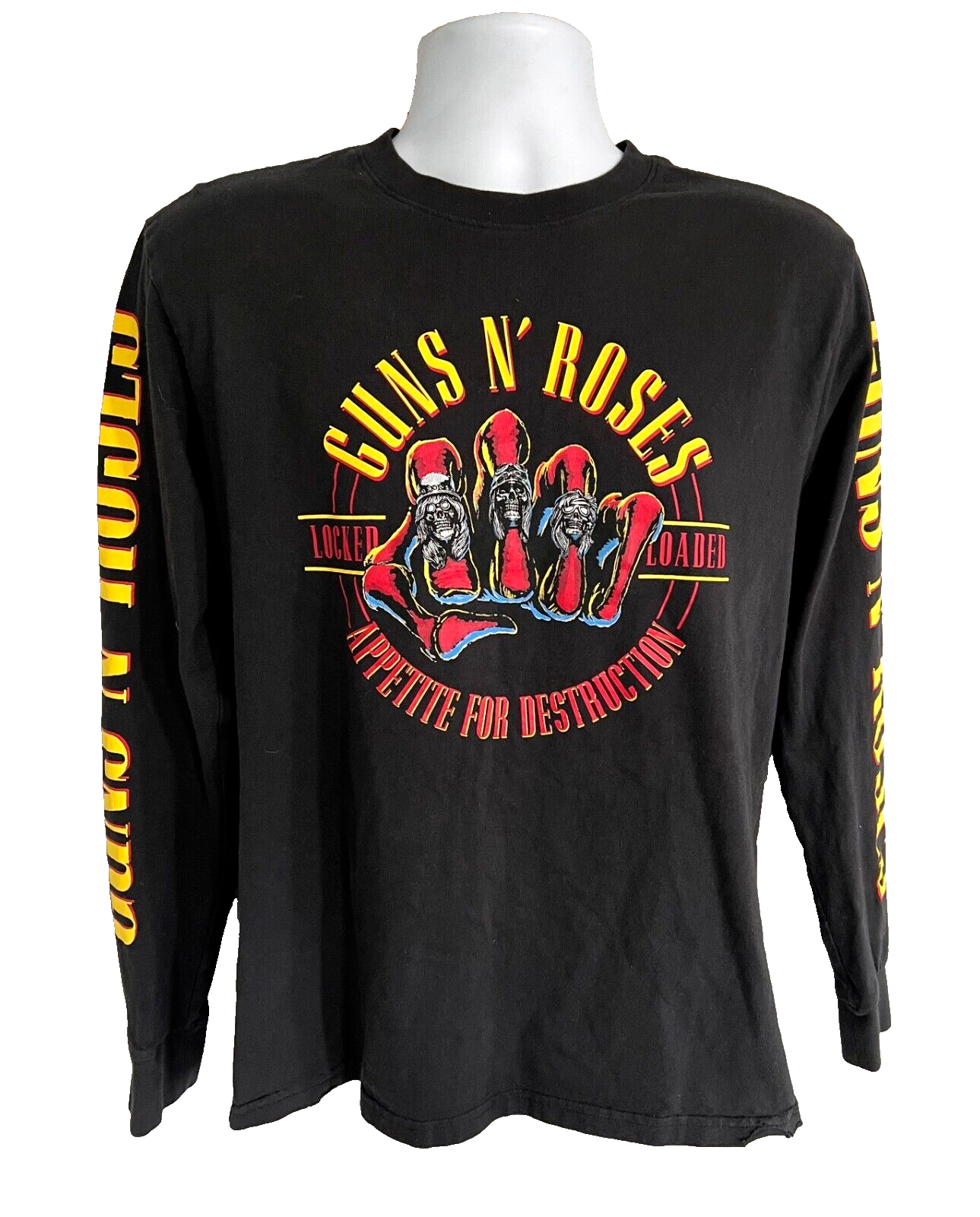 ミュージシャン Guns N&#39; Roses  Long Sleeve T-Shirt M Guns N Roses Long Sleeve T-Shirts NEW XS, S, M, L, XL, XXL