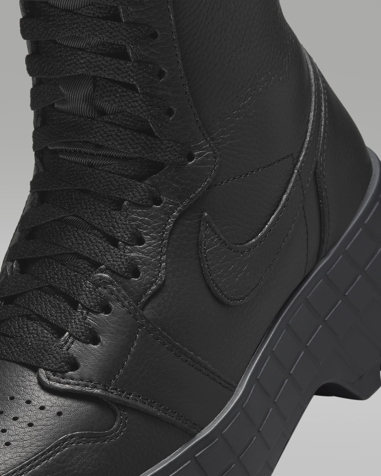 Pre-owned Nike Fj5737-001  Air Jordan 1 Brooklyn Black Flat Pewter (women's)