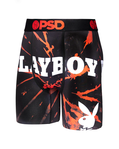 

Мужские трусы-боксеры PSD черного цвета PB Spiral Dye, Black/red