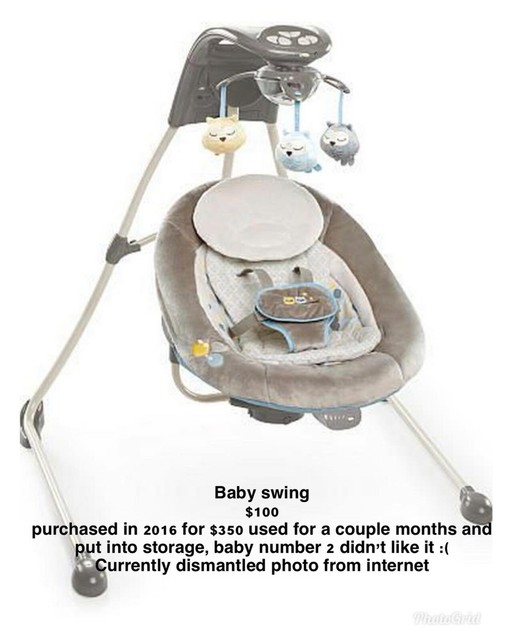 baby swing sleeper