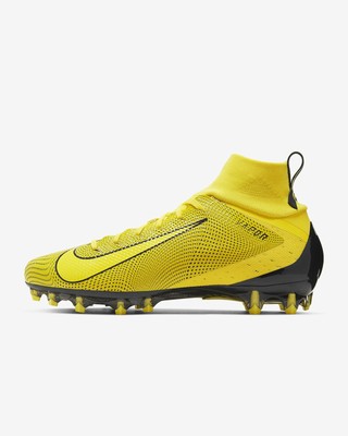 all yellow football cleats