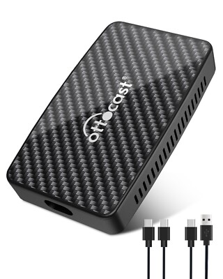 Ottocast Play2video Pro-Wireless Apple CarPlay/Android Auto-Multimedia Adapter