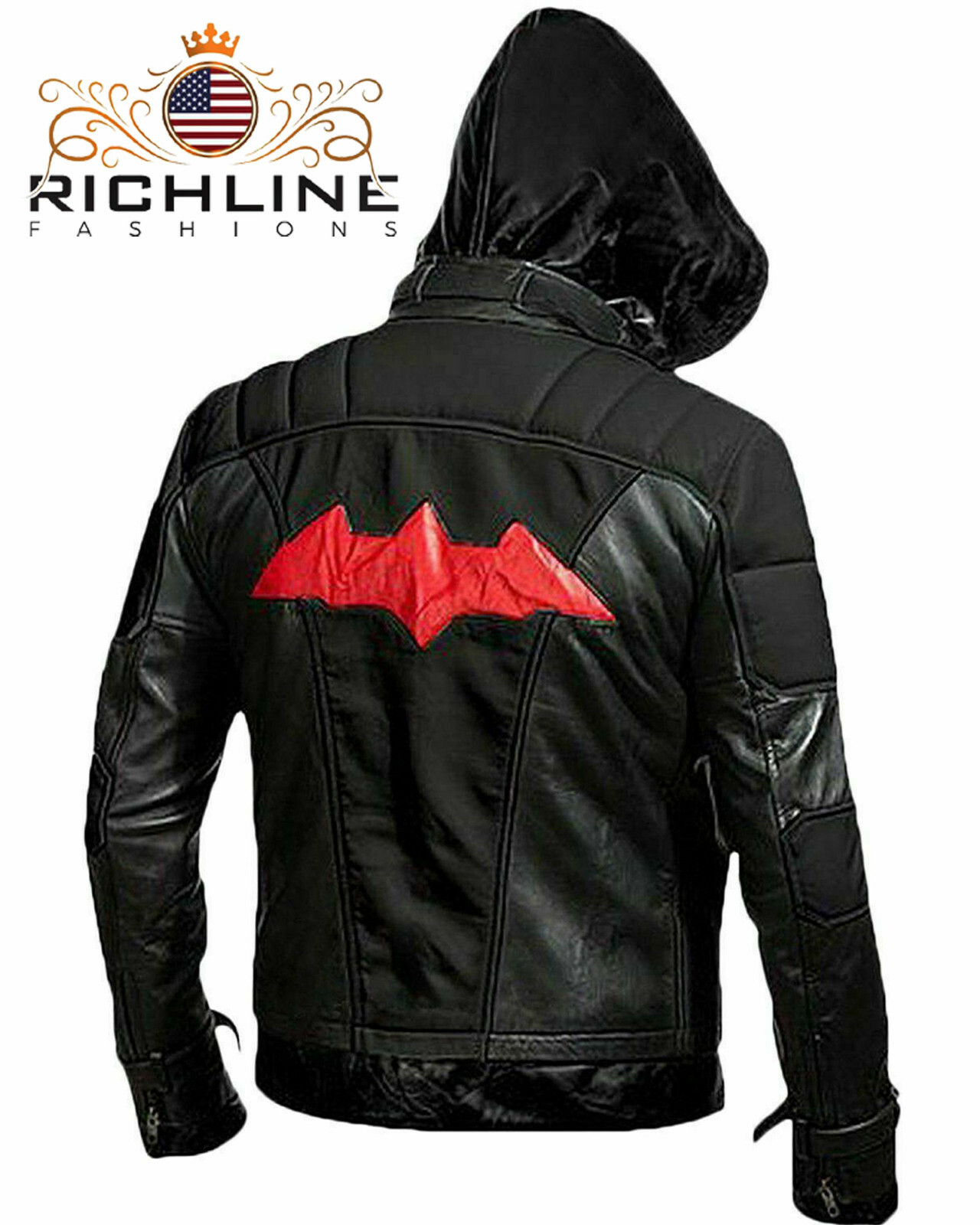 red hood leather jacket