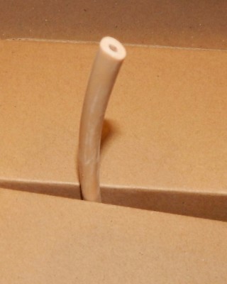 1/8'' 3mm Tan Silicone Tubing Sold Per Foot Vacuum Hose Line 3/32'' Thick 157R