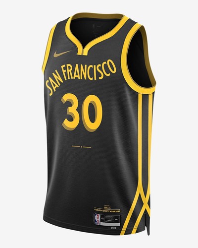 新品未使用品 GOLDEN STATE CURRY #30 ユニフォーム NBA Nike NBA 2024/25 City Edition Swingman Golden State Warriors