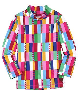 AGATHA RUIZ DE LA PRADA Girl's Multicolour Mock Neck Top, Sizes 4-12