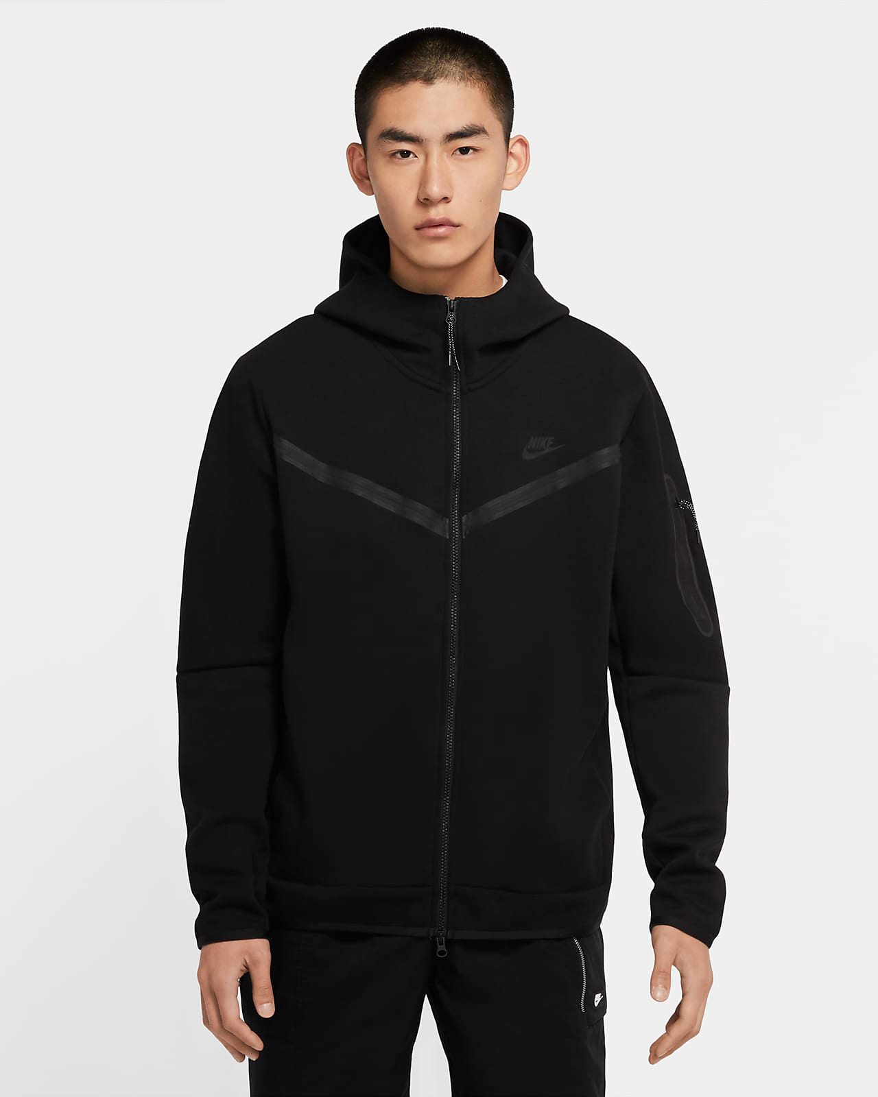 Nike Sportswear Tech Fleece Full-Zip Hoodie CU4489 063 M L