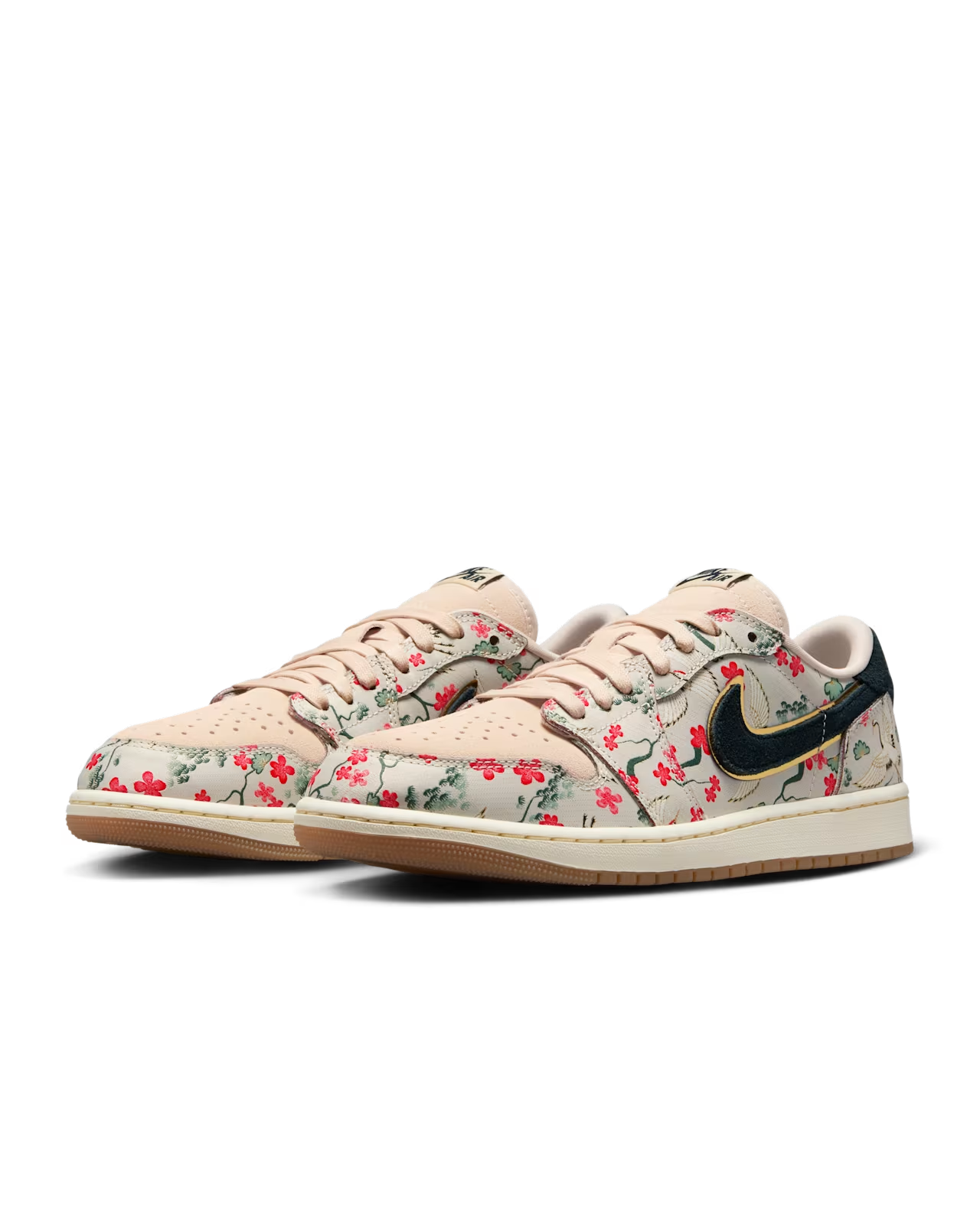 Rui Hachimura × Air Jordan 1 Retro Low Rui Hachimura's Air Jordan 1 Low OG “Cranes” Releases On