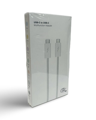  Thunderbolt 4 Pro 40Gbps USB4 USB Type C 240W Light Green Data Cable 6 ft