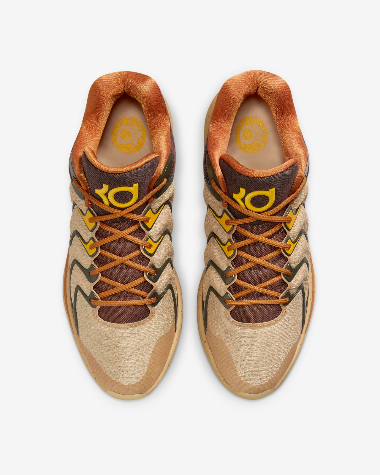 NIKE MENS NIKE KD17 X BINK SESAME ROUGH GREEN MESH SHOES AUTHENTIC IN BOX