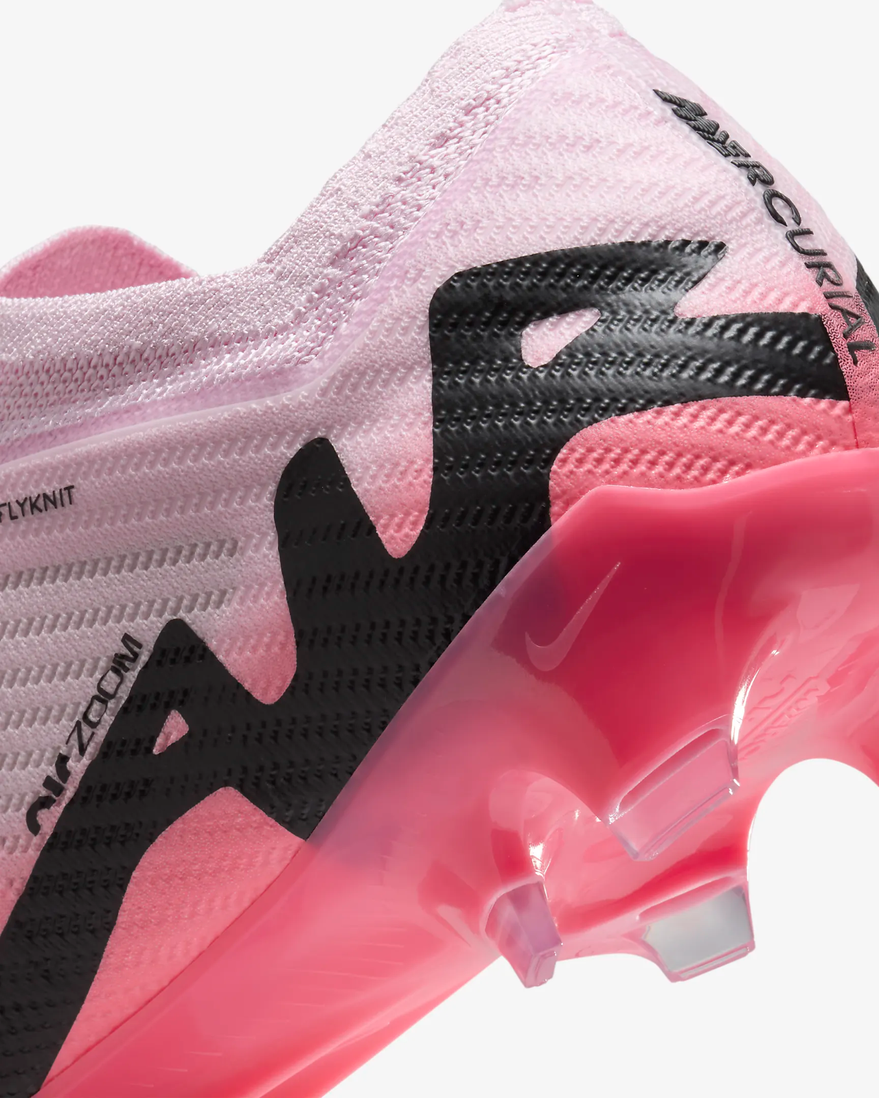 Pre-owned Nike Zoom Mercurial Vapor 15 Elite Soccer Cleats Pink Mens 11.5